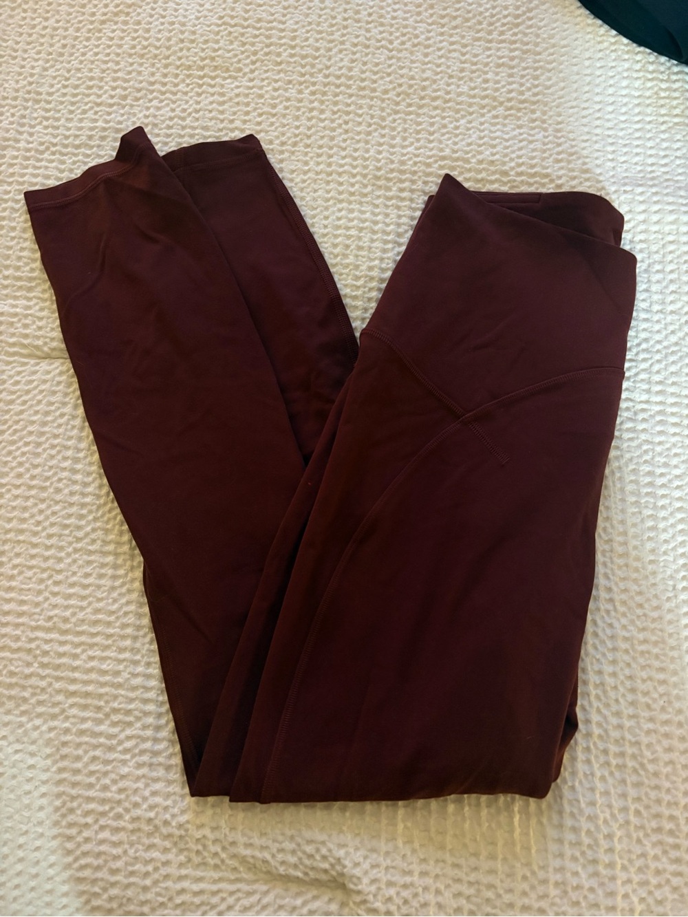 maroon lululemon leggings